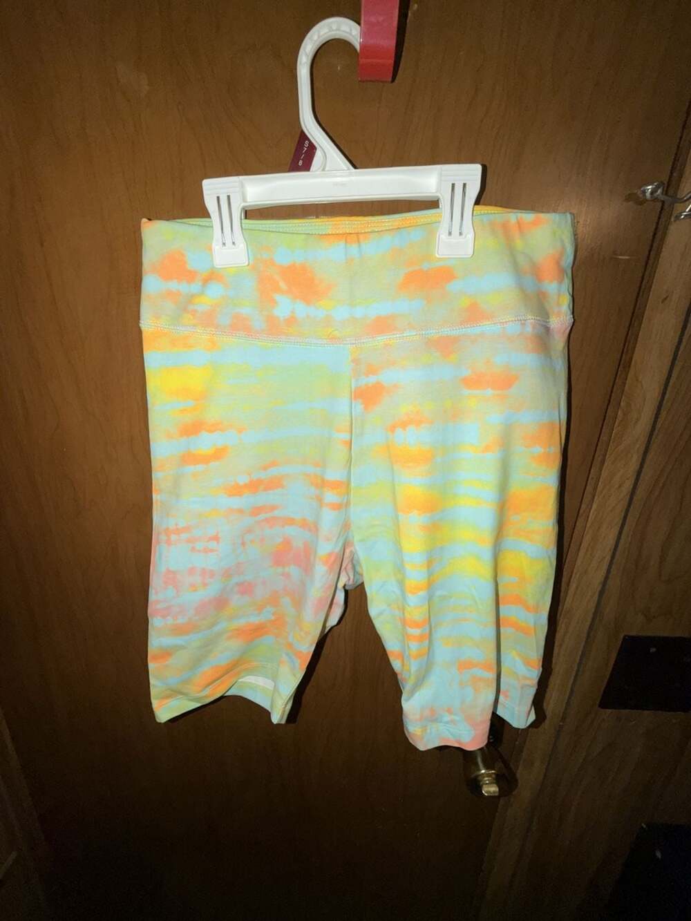Puma Tie-Dye Bike Shorts Size M
